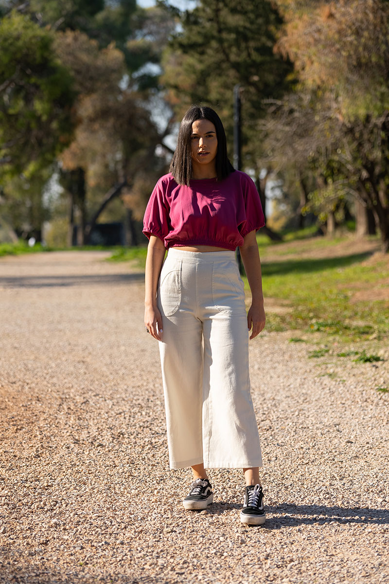 The Most Flattering Wide Leg Cropped Pants - In Spades