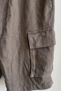 Cargo shorts with streched waist
